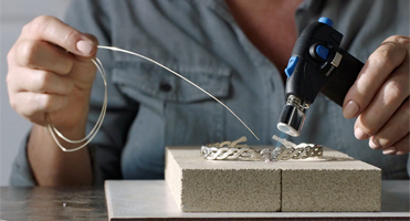 jewelry making with solder wire