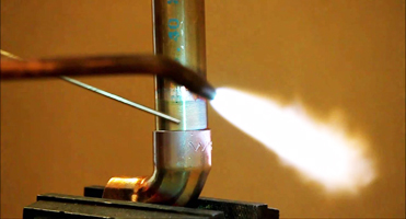 plumbing soldering with solder wire