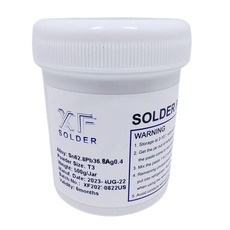 Tin Lead Silver Solder Paste Sn62.8Pb36.8Ag0.4