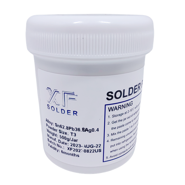 Tin Lead Silver Solder Paste Sn62.8Pb36.8Ag0.4