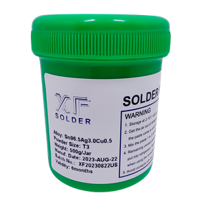 Lead Free Solder Paste Sn96.5Ag3.0Cu0.5 SAC305
