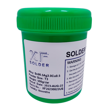 Lead Free Solder Paste Sn96.5Ag3.0Cu0.5 SAC305