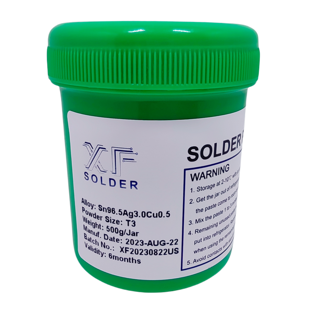Lead Free Solder Paste Sn96.5Ag3.0Cu0.5 SAC305