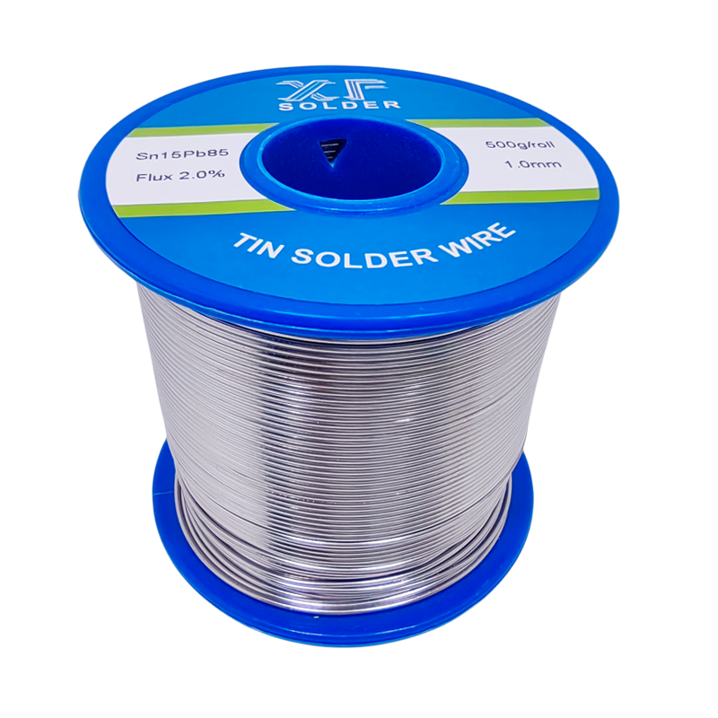 Tin Lead Solder Wire Sn15/Pb85 0.8mm Diameter in Reel Weight 100g, 400g, and 800g for Circuit Board Connections from China