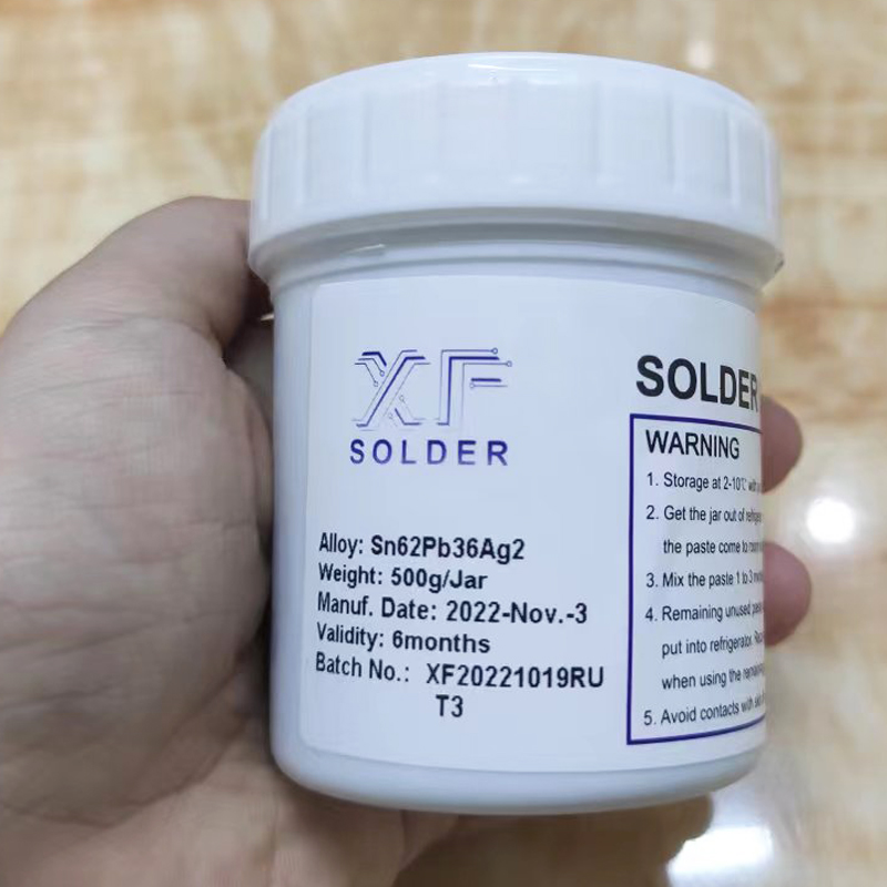 Sn62Pb36Ag2 LED Solder Paste Suppliers - XF Solder