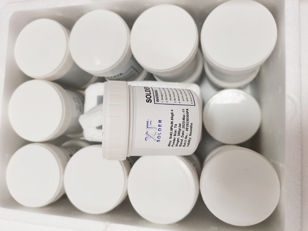 Type 4 solder paste delivery