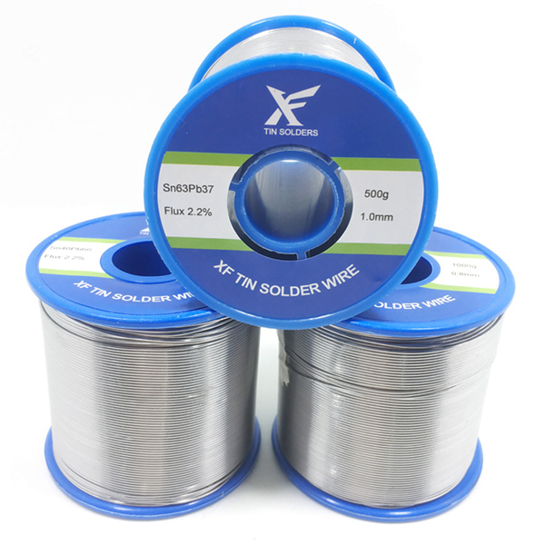 Rosin Activated Solder Wire 63/37 0.8mm (63% Tin, 37% Lead) for PCB Assembly From China