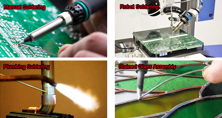 roll of solder wire applications