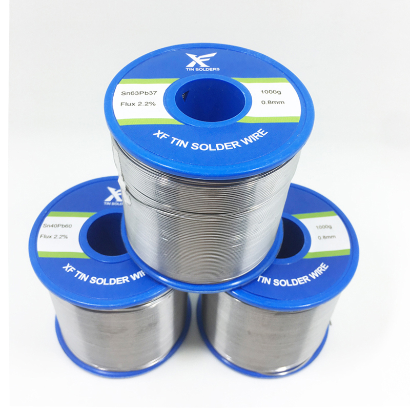 Sn63 63/37 Tin Lead Solder in Wire 0.8mm 1000g/roll for Telecommunication Devices Soldering from China