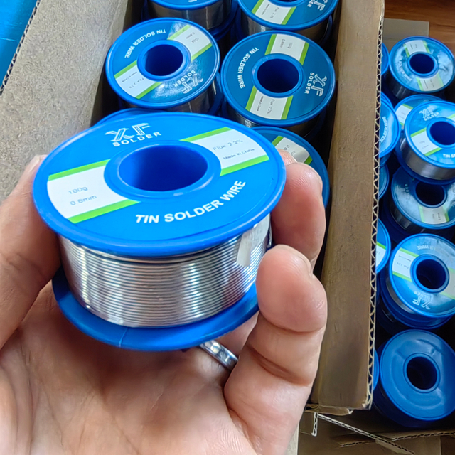 60 40 rosin core leaded solder 100g