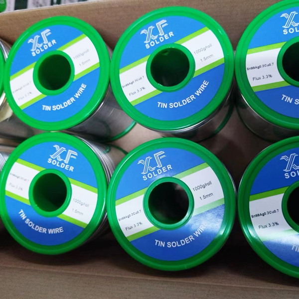 Lead Free Tin Wire Core Solder Sn99Ag0.3Cu0.7 for Electronics Manufacturing