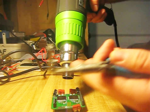 paste solder for hot air gun soldering